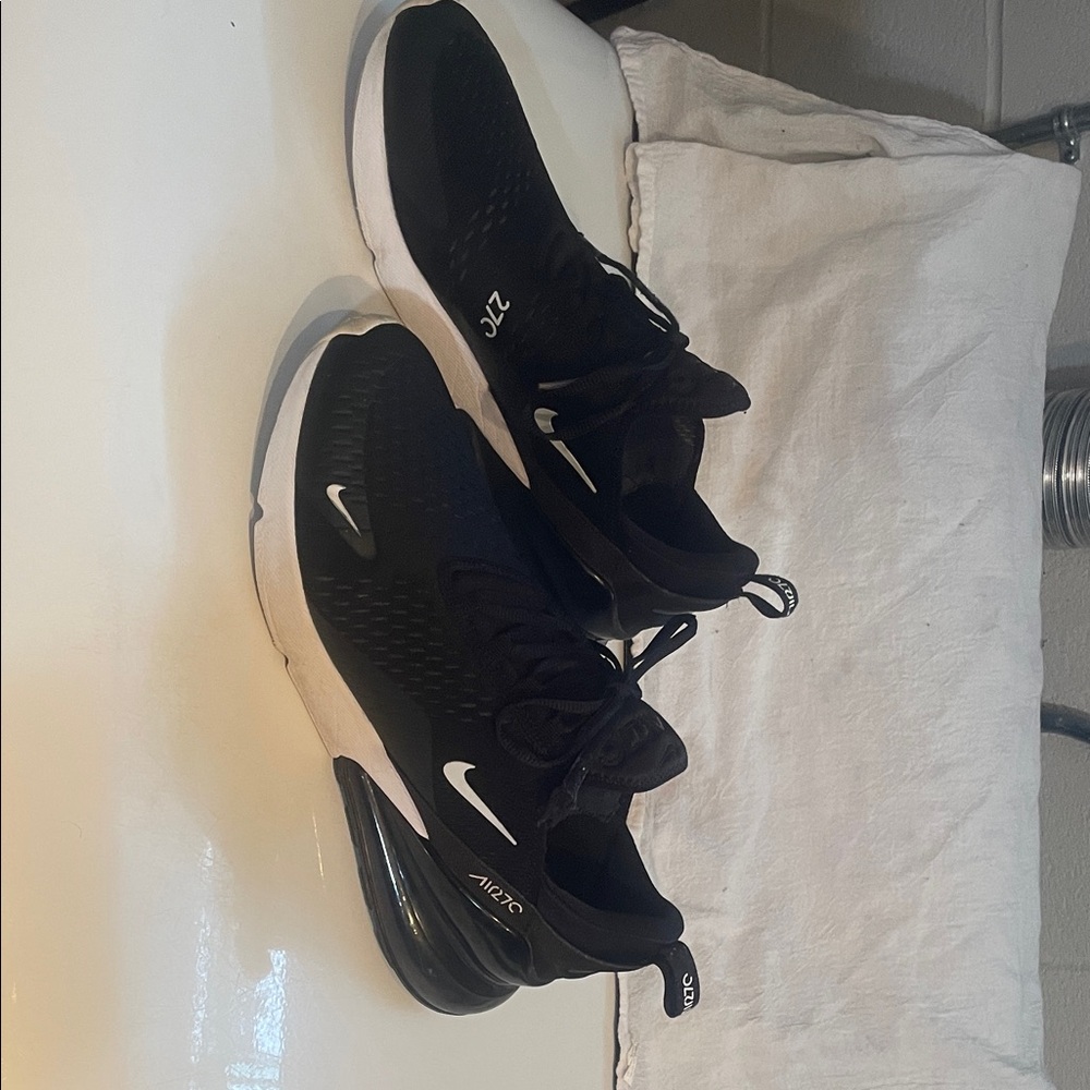 Nike Black and White Athletic Shoes